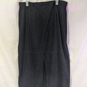 Sag Harbor Long Black Skirt